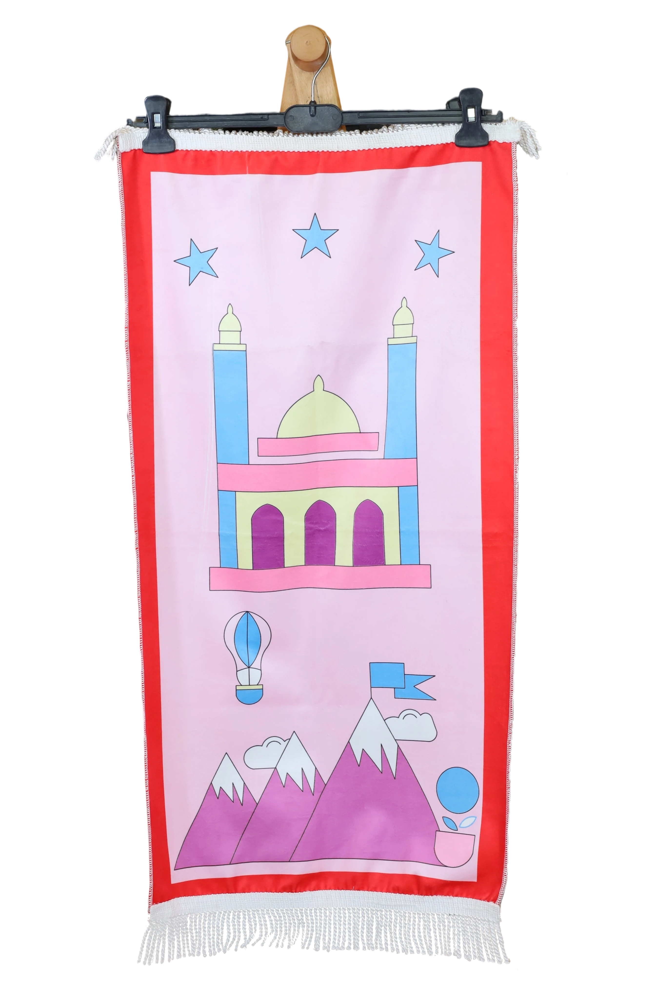 سجادة صلاة للأطفال بتصميم "الزهور"