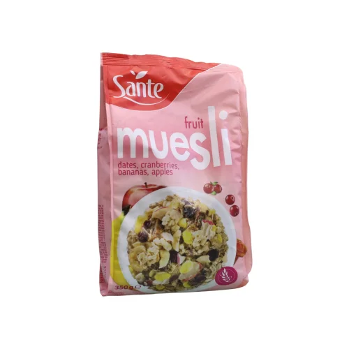 سانتي موسلي بالفواكه Sante Fruit Muesli (350g)