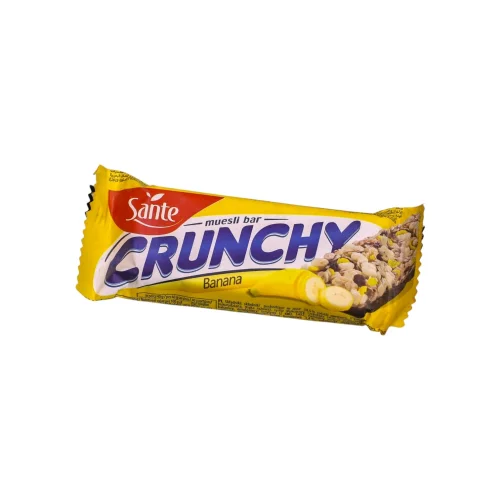 بار موسلي مقرمش بنكهة الموز سنتي Sante Crunchy Muesli Bar – Banana