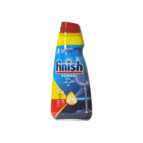 فنش باور جل لغسالات الأطباق (Finish Power Gel) – برائحة تألق الليمون