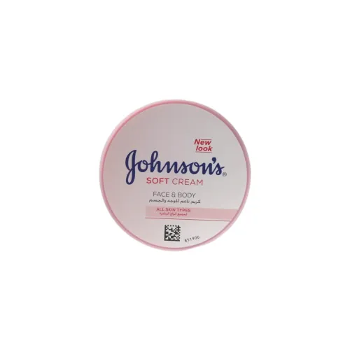 كريم ناعم للوجه والجسم جونسون سوفت (Johnson's Soft Cream)