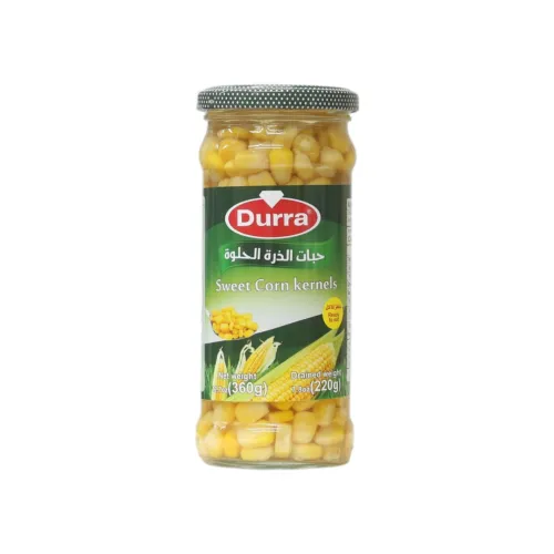 حبات الذرة الحلوة الدرة