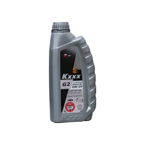زيت المحرك كيكس G2 شبه تخليقي لسيارات البنزين 5W-20 سعة 1 لتر