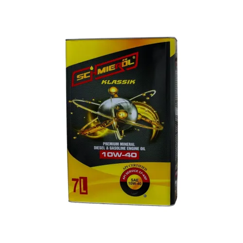 زيت المحركات المعدني الممتاز SCHMIERÖL KLASSIK SAE 10W-40 (سعة 7 لتر) - (API CF-4/SF)