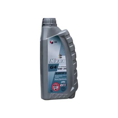 زيت محرك كيكس جي 4 نصف تخليقي (Kxxx G4 Semi-Synthetic) - 0W-20 (سعة 1 لتر)