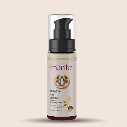 سيروم الكيراتين لعلاج الشعر التالف ماريبيل Maribel Keratin Hair Serum