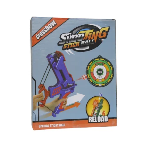 لعبة القوس والنشاب (Crossbow) مع كرات الرماية اللاصقة للأطفال