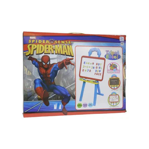 لوحة رسم تعليمية للأطفال بتصميم سبايدرمان (Spider-Man Kids Easel)