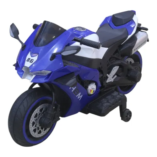 دراجة نارية رياضية كهربائية للأطفال بتصميم نينجا ZX-R10