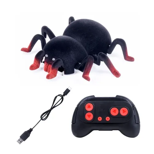 لعبة العنكبوت المخيف للمقالب والخدع - Prank Scare Spider Toys (Gameoo)