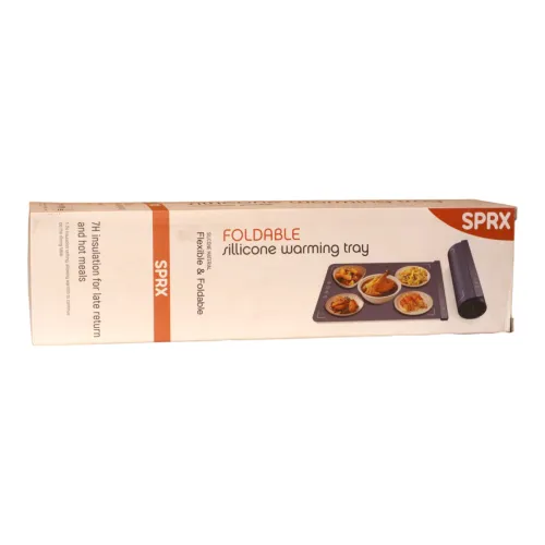 صينية تسخين الطعام سيليكون قابلة للطي SPRX