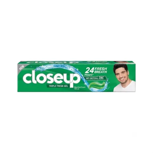 معجون أسنان جل ترابل فريش بالمنثول المنعش كلوس أب (Closeup Triple Fresh Gel)